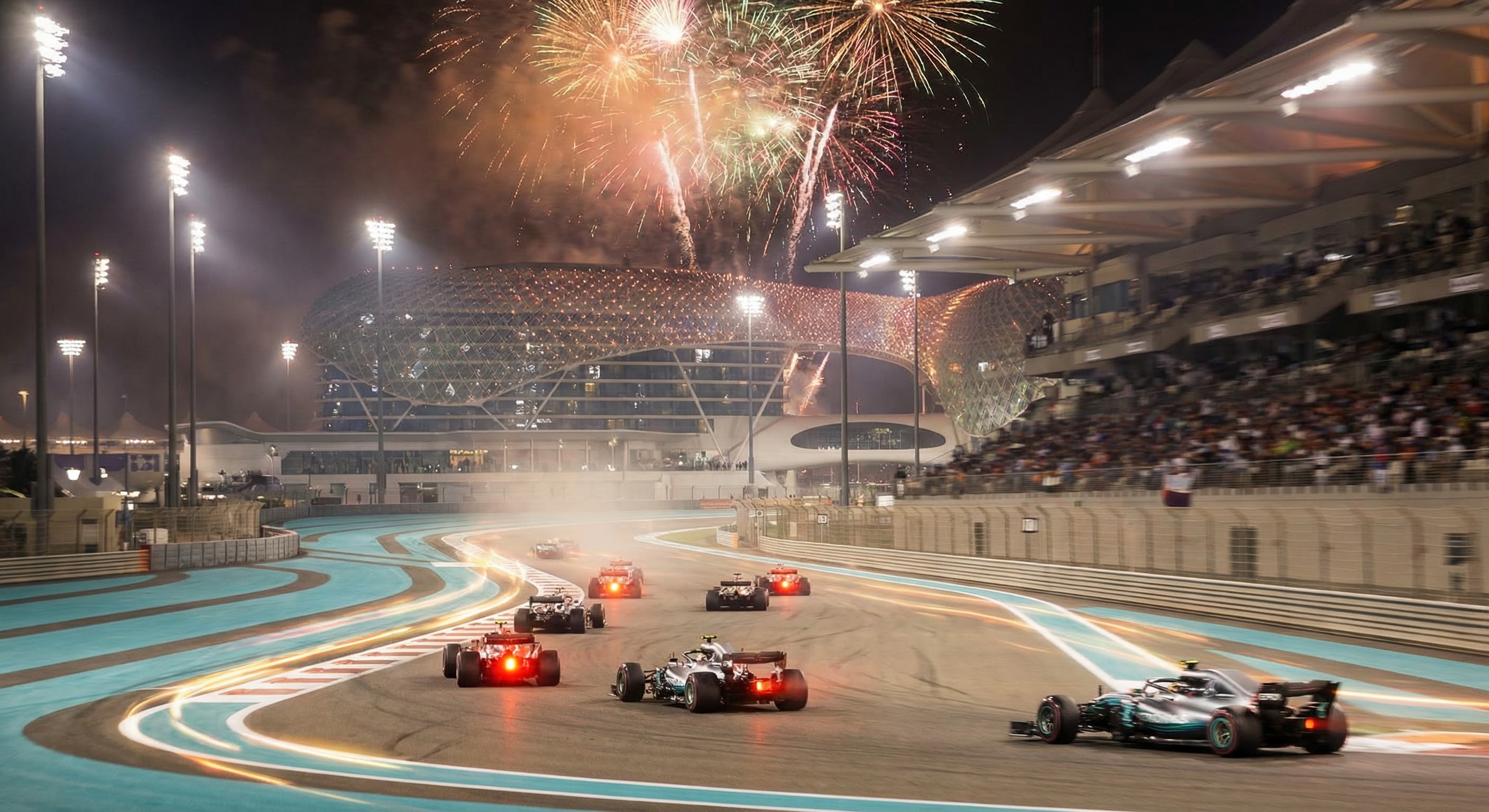 Ночной городской фестиваль в Абу-Даби