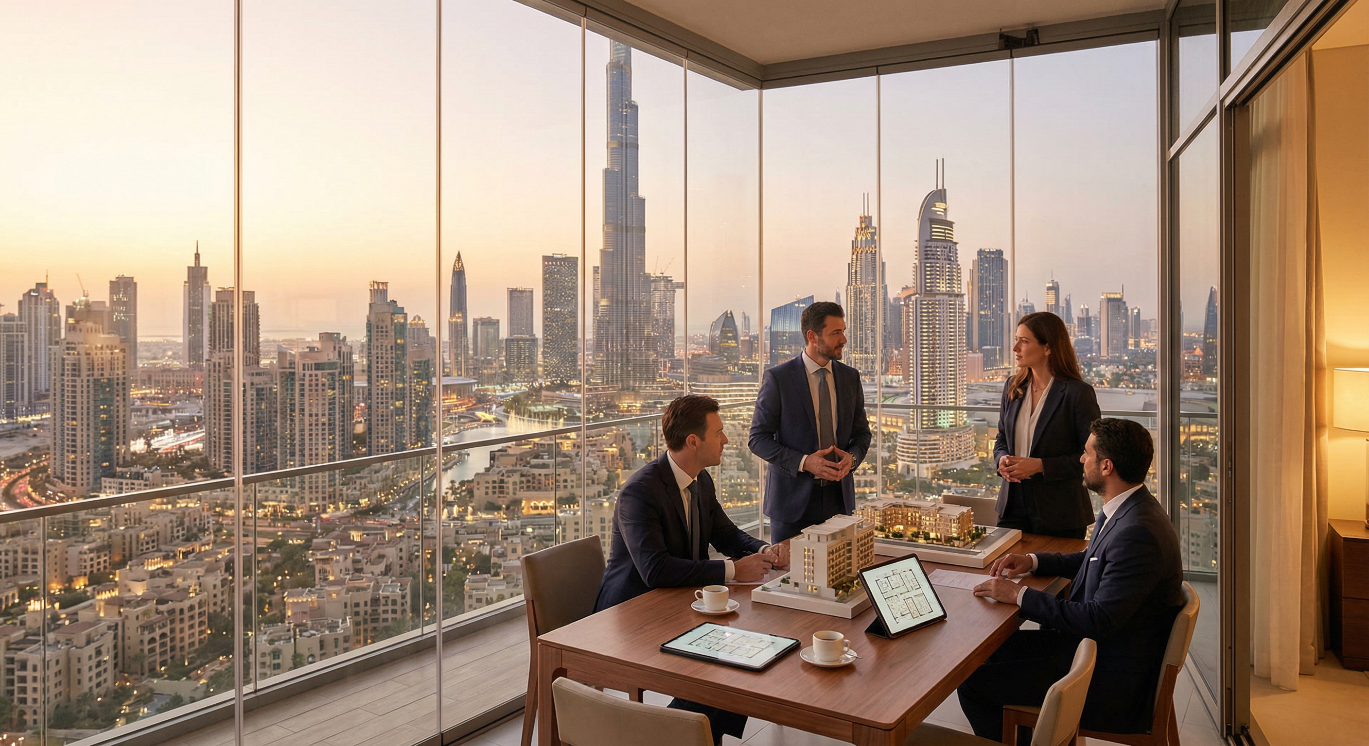 Башни Дубая и рынок продажи недвижимости