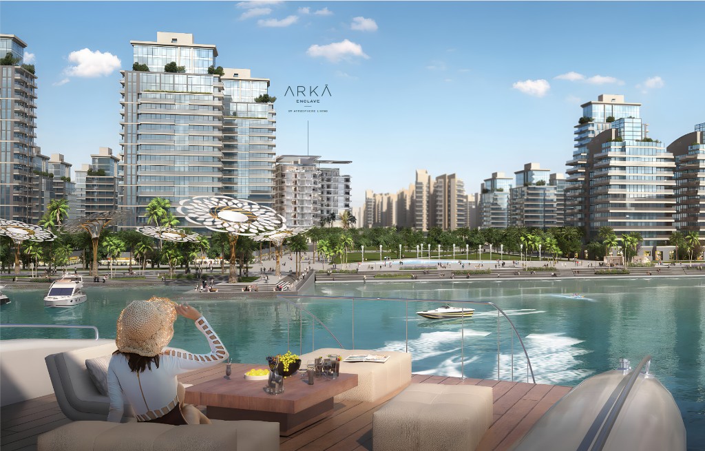 Arka Enclave waterfront view