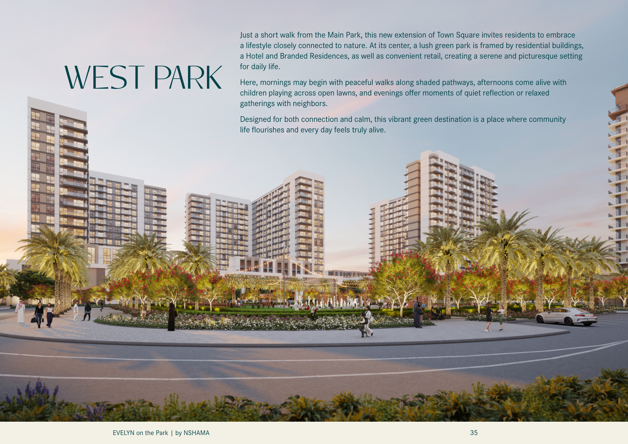 EVELYN on the Park фасад и среда