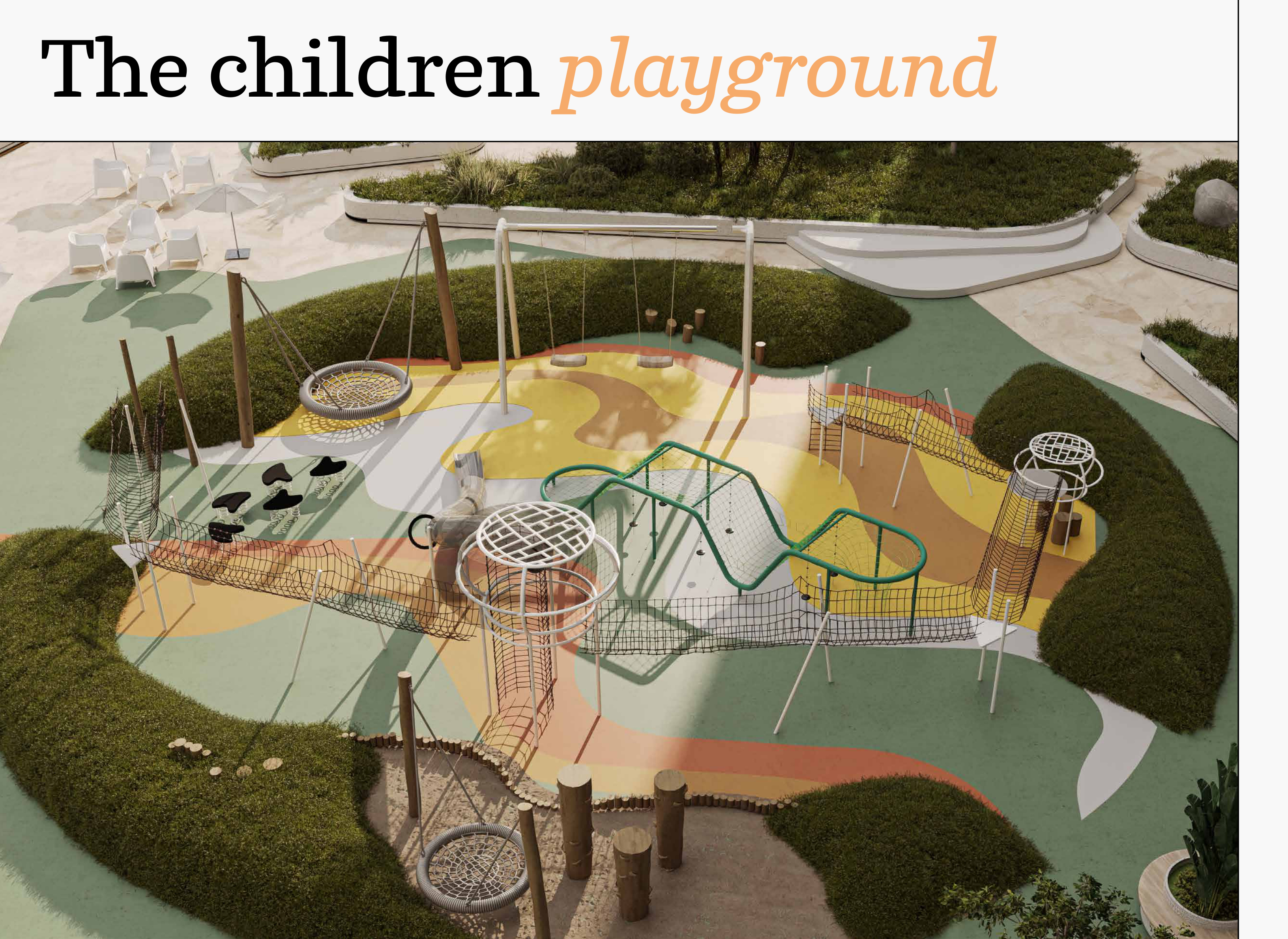 Children playground in Luma Park Views