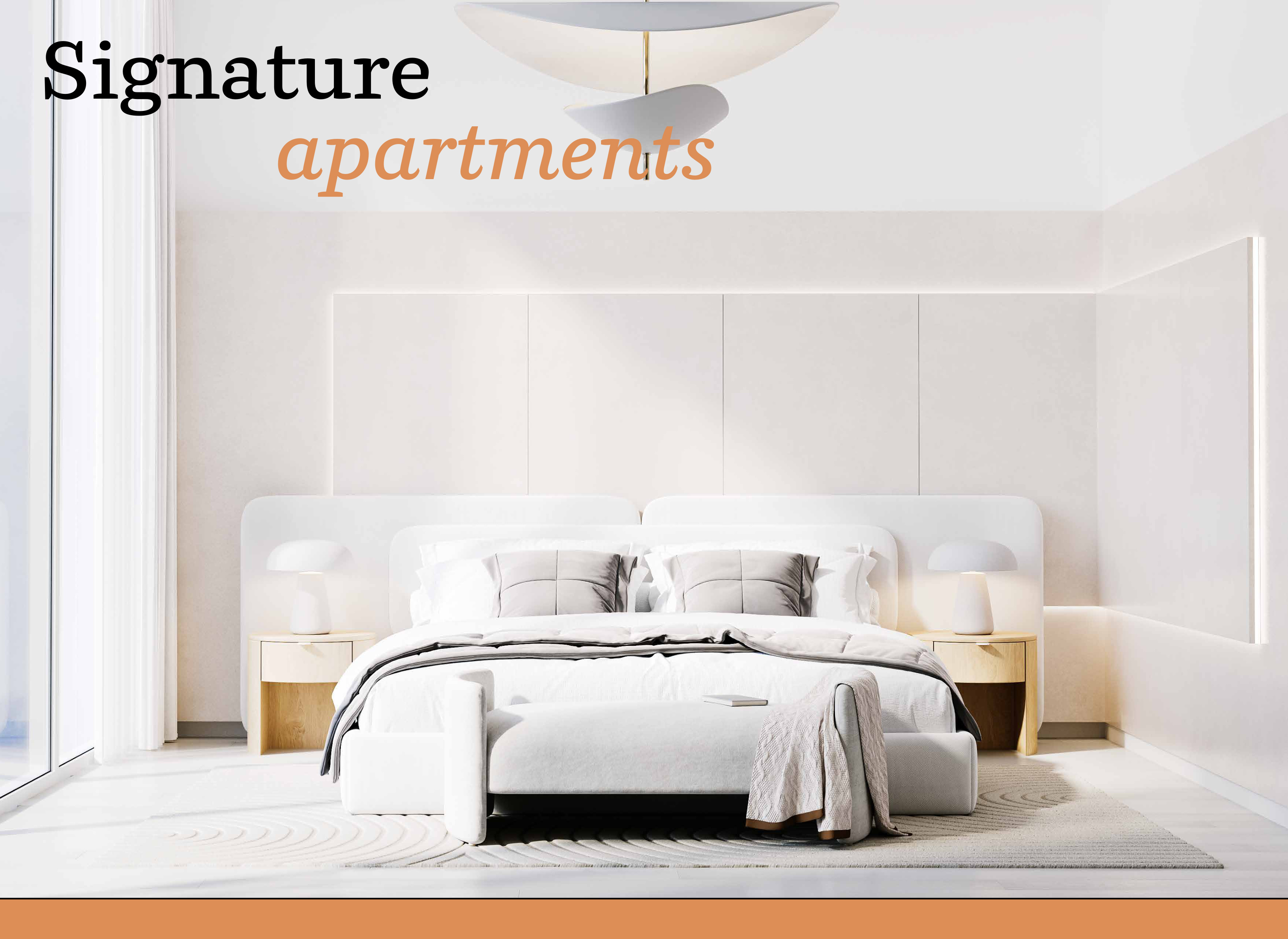 Signature apartments bedroom