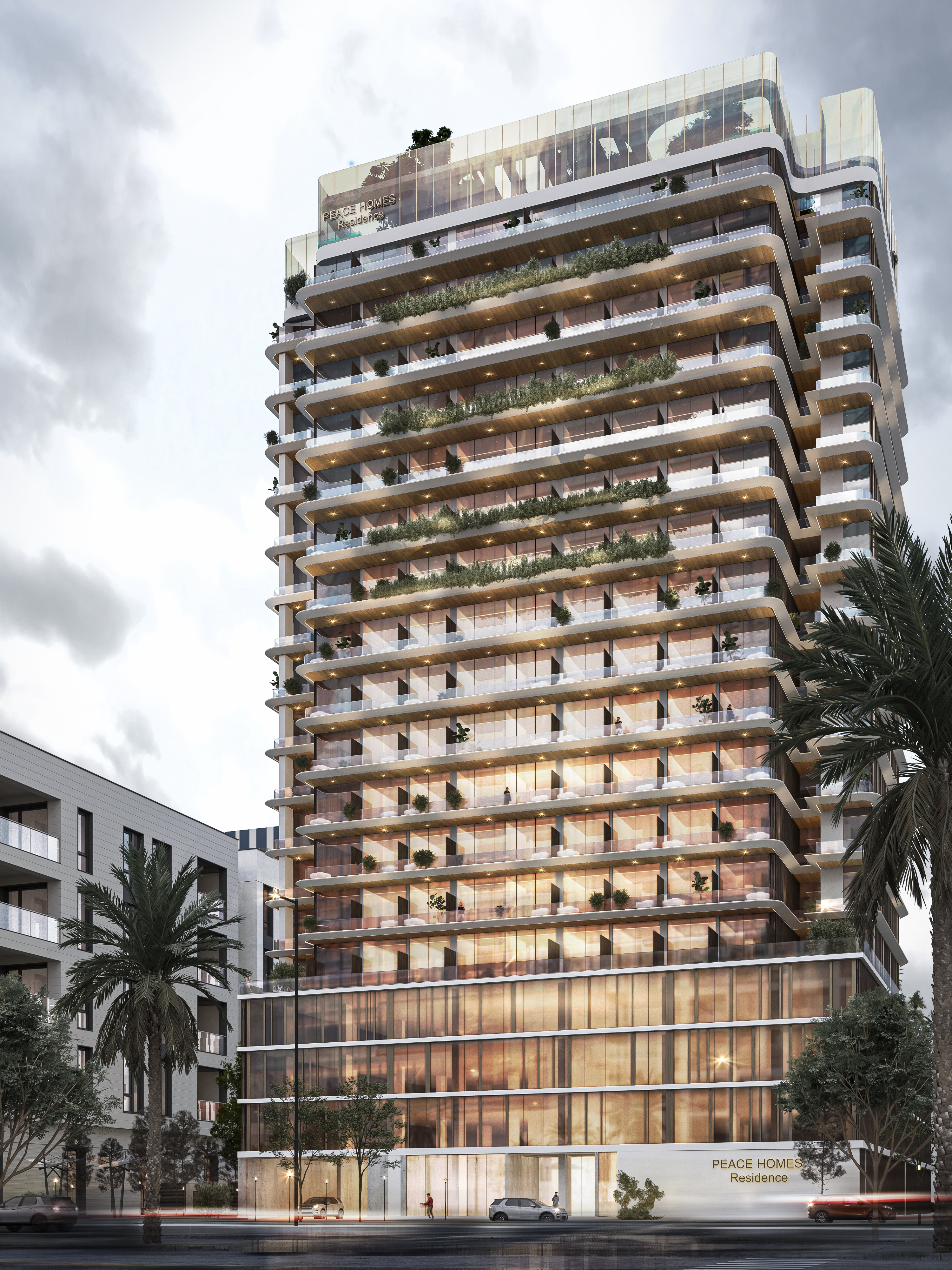 Peace Avenue общий вид фасада