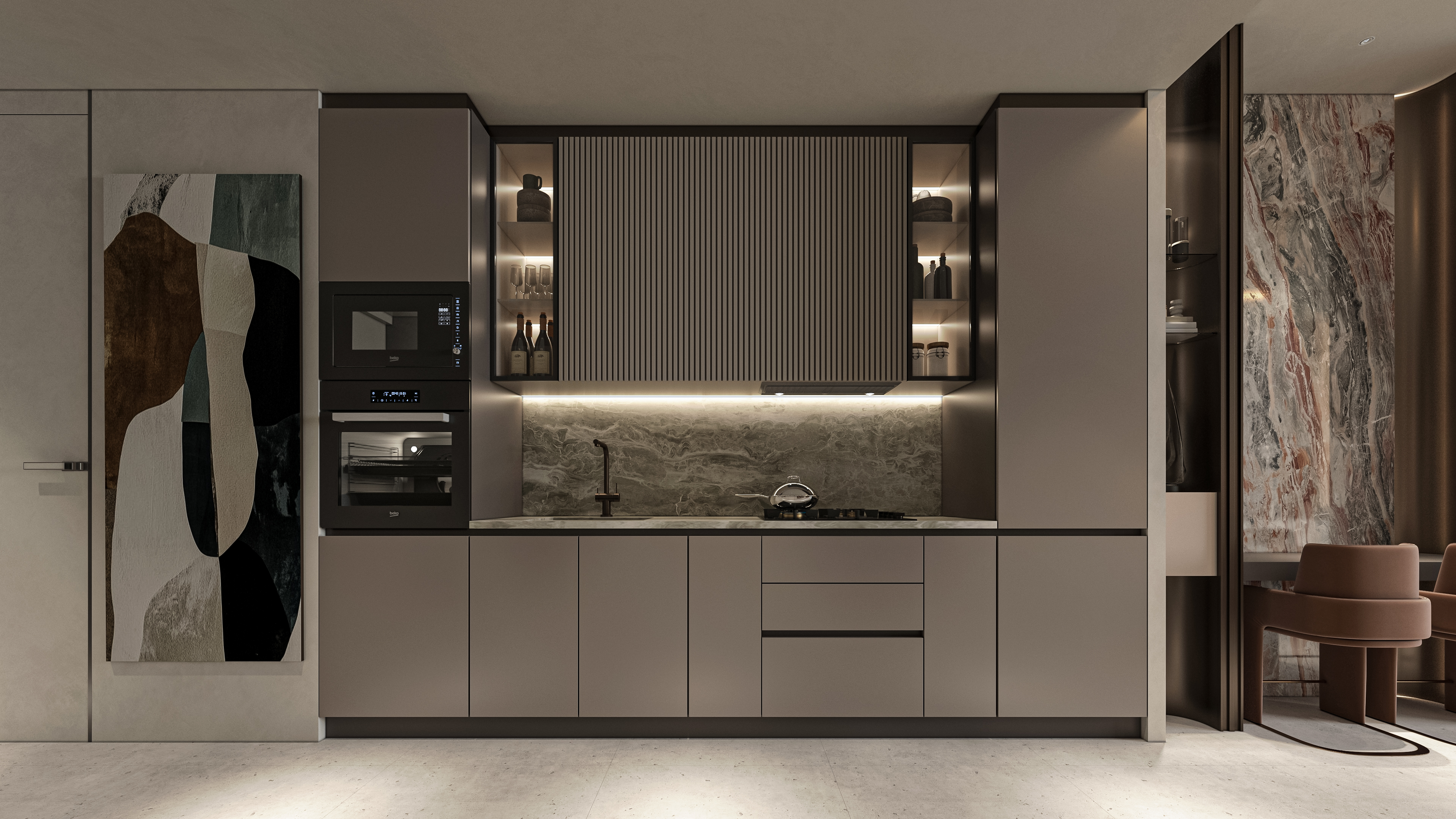 Peace Avenue интерьер, жилая зона