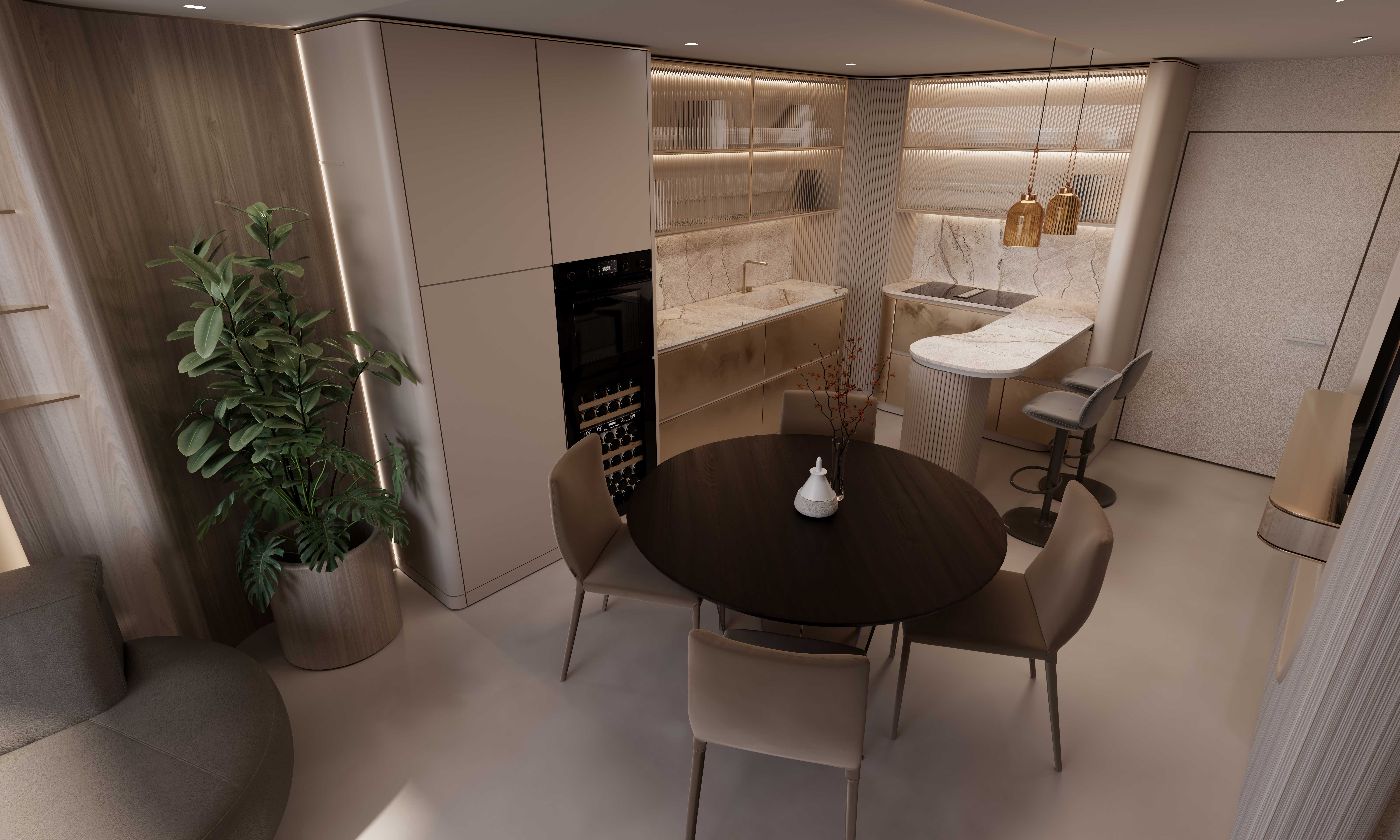 Sky Harmony интерьер, спальня