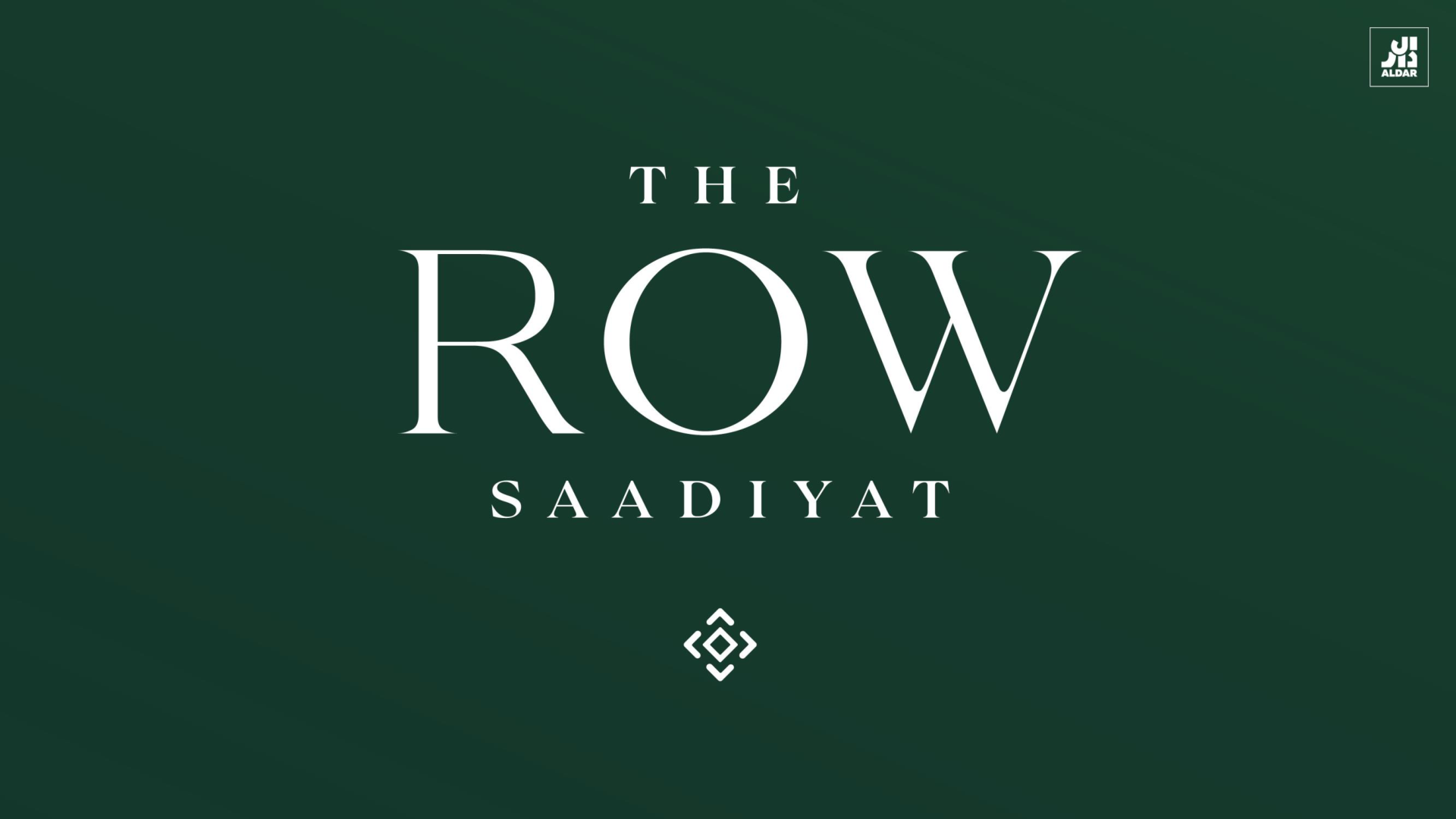 The ROW — Saadiyat